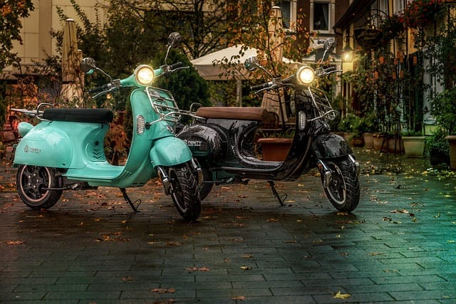 foto bij artikel gestolen scooter